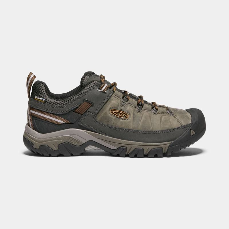 Keen Targhee III Waterproof - Erkek Trekking Ayakkabısı - Zeytin Yeşili/Siyah - Türkiye (217095AVU)